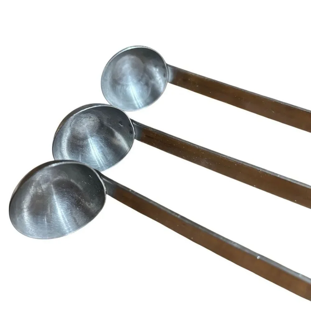 3 Vollrath 46900 1/2oz Long Handled Scoops Korea Y54